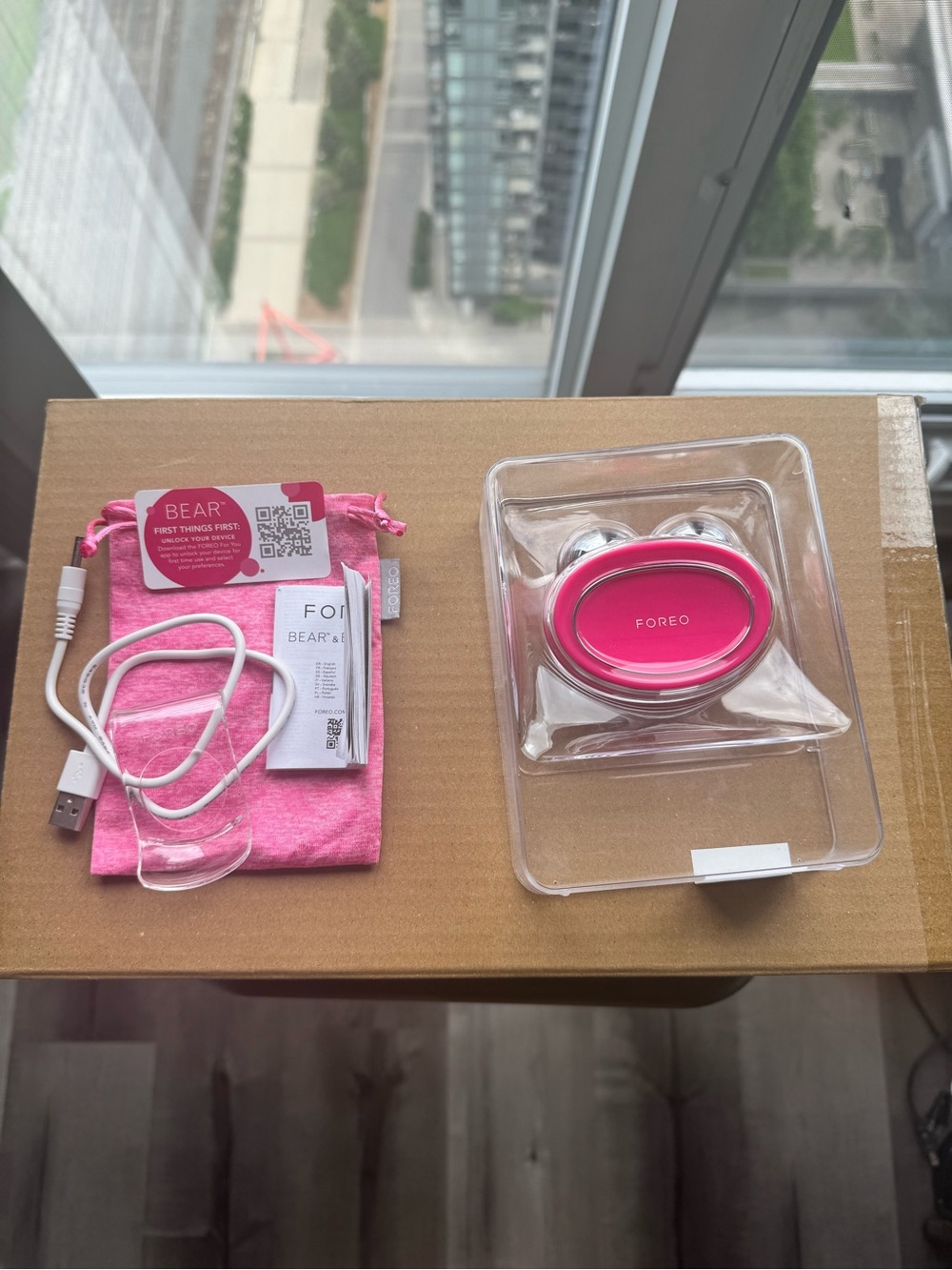 Foreo Bear 2 microcurrent facial toning device
